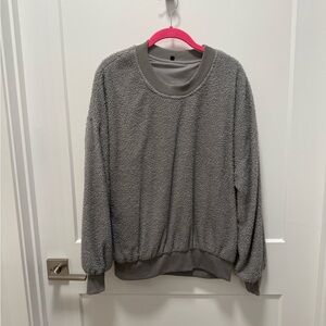 Women's Gray Crewneck Sweater